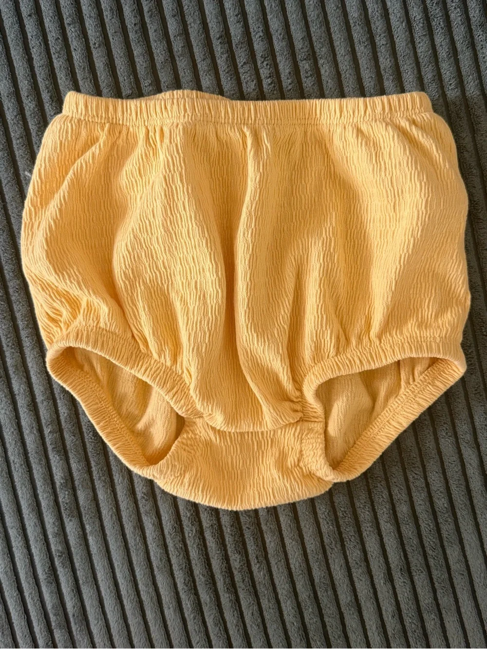 Old Navy Yellow Crochet-Panel Dress with Bloomers